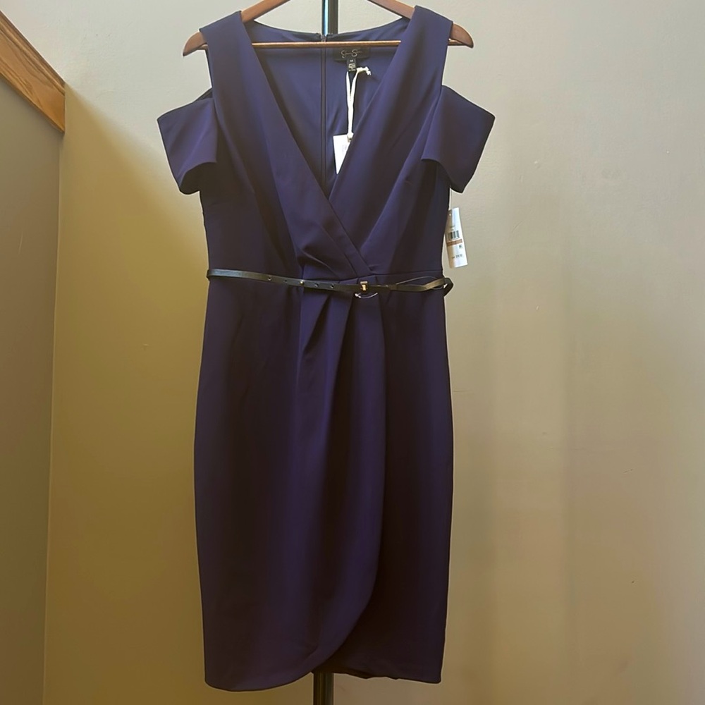 NWT Jessica Simpson size 12 navy dress